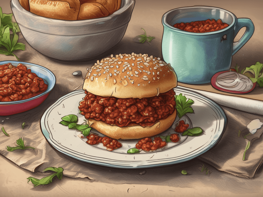 Vegan “Hamburger” Sloppy&nbsp;Joes